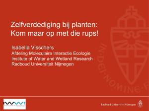 Radboud University Nijmegen - Nederlands instituut voor Biologie