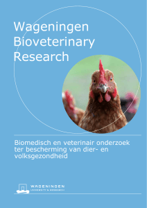 Folder Wageningen Bioveterinary Research