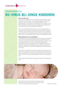 RS-virus bij kinderen - Jeroen Bosch Ziekenhuis