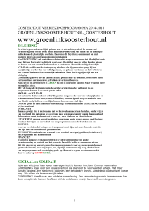 oosterhout verkiezingsprogramma 2014