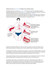 die horen bij diabetes