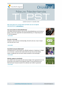 TLPST 33 - Genootschap Onze Taal