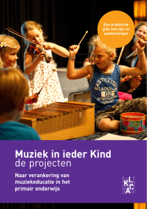 Muziek in ieder Kind - Fonds voor Cultuurparticipatie