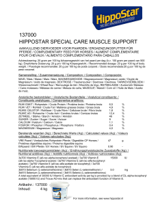 137000 HIPPOSTAR SPECIAL CARE MUSCLE SUPPORT