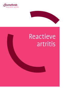 Reactieve artritis