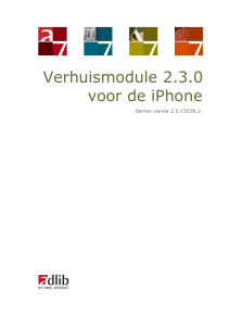 Adlib Verhuismodule 2.3.0 voor iPhone