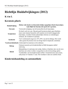 Richtlijn Huidafwijkingen (2012)