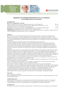 Hypericum Hypericum-Ginkgo-Eleutherococcus