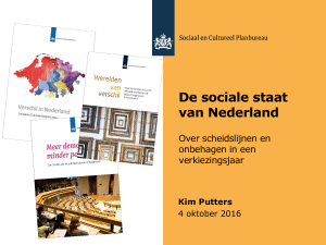 Opening door prof. dr. Kim Putters – De sociale staat van Nederland