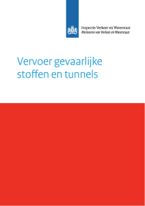 Vervoer gevaarlijke stoffen en tunnels