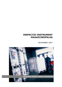 Inspectie-instrument Magazijnopslag