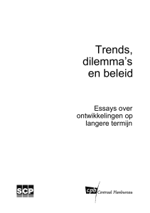 Trends, dilemma`s en beleid