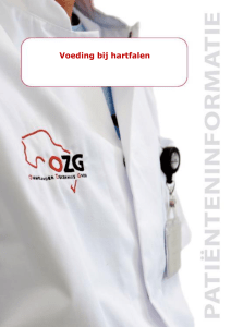 Voeding bij hartfalen - Ommelander Ziekenhuis Groningen