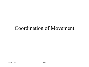 Coordinatie van Bewegingen