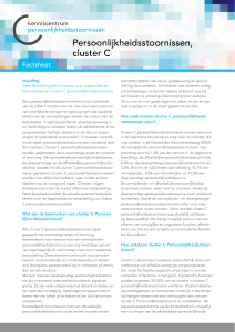 Persoonlijkheidsstoornissen, cluster C
