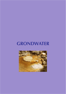grondwater - Milieuinfo