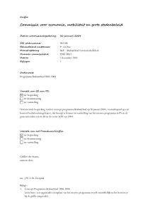 (Standaard) Commissie voorbladen griffi - Provincie Noord