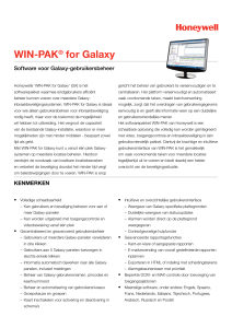 WIN-PAK® for Galaxy