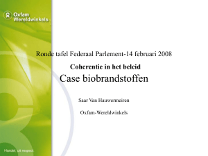 Zie EU-strategie biobrandstoffen (2006)