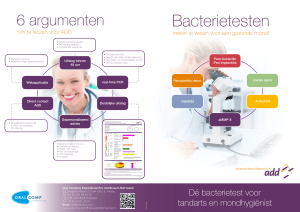 Bacterietesten - ADD Oralcomp