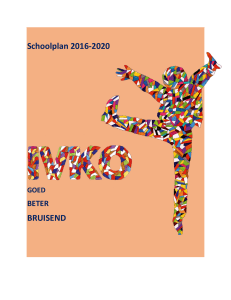 Schoolplan 2016-2020 BRUISEND