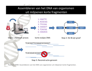 Assembleren van het DNA van organismen uit miljoenen
