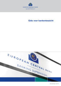 Gids voor bankentoezicht - ECB Banking Supervision