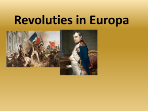 Revoluties in Europa