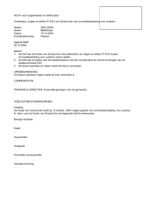 2004-22043-BB Vragen ex art. 37 RvO van GroenLinks over