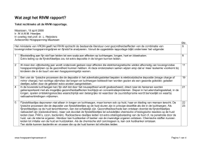 Wat zegt het RIVM rapport?