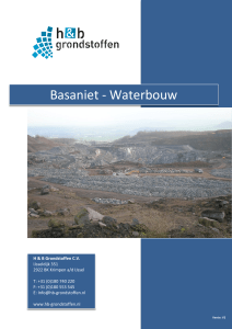 Basaniet - Waterbouw