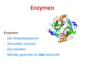 Enzymen - Biologiepagina