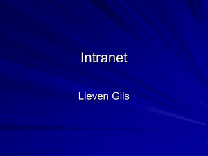 Intranet - Users Telenet BE