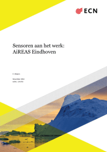 Sensoren aan het werk: AiREAS Eindhoven