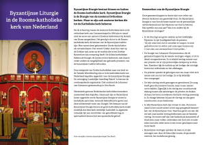Byzantijnse Liturgie in de Rooms