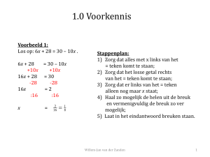 1.1 Lineaire formules [1] - Willem
