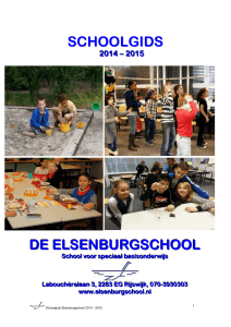 Woord vooraf - Elsenburgschool