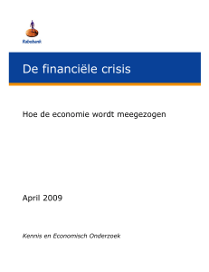 De financiële crisis