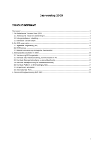Jaarverslag 2005 - Nederlandse vrouwenraad