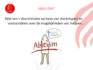 ABLE-ISM? - Durf2020