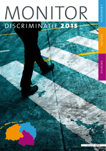 Monitor Discriminatie 2015 - Discriminatie Meldpunt Groningen
