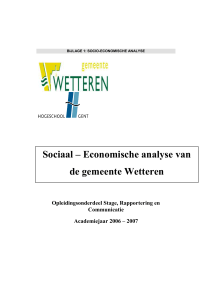socio-economische analyse