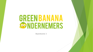 Green Banana Ondernemers traject bijeenkomst 3 mode