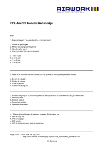 PPL Aircraft General Knowledge