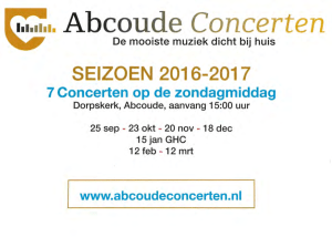 seizoen 2016-2017 - Abcoude Concerten