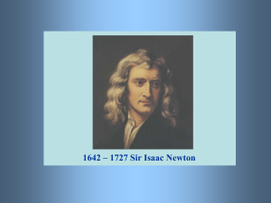 De wetten van Newton