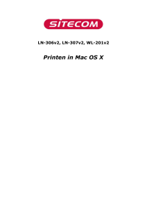 OS X printing