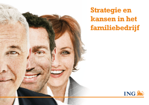 Strategie en kansen in het familiebedrijf