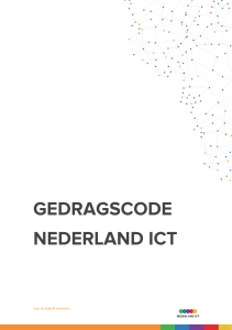gedragscode van Nederland ICT