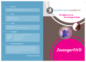 ZwangerFit® - Fysiotherapie Leusden